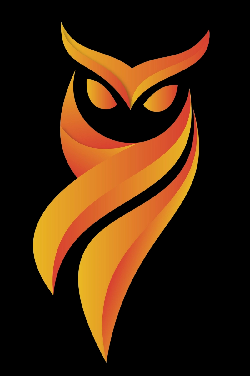 stylized-owl-logo-with-orange-and-yellow-gradient-flames-forming-abstract-bird-silhouette